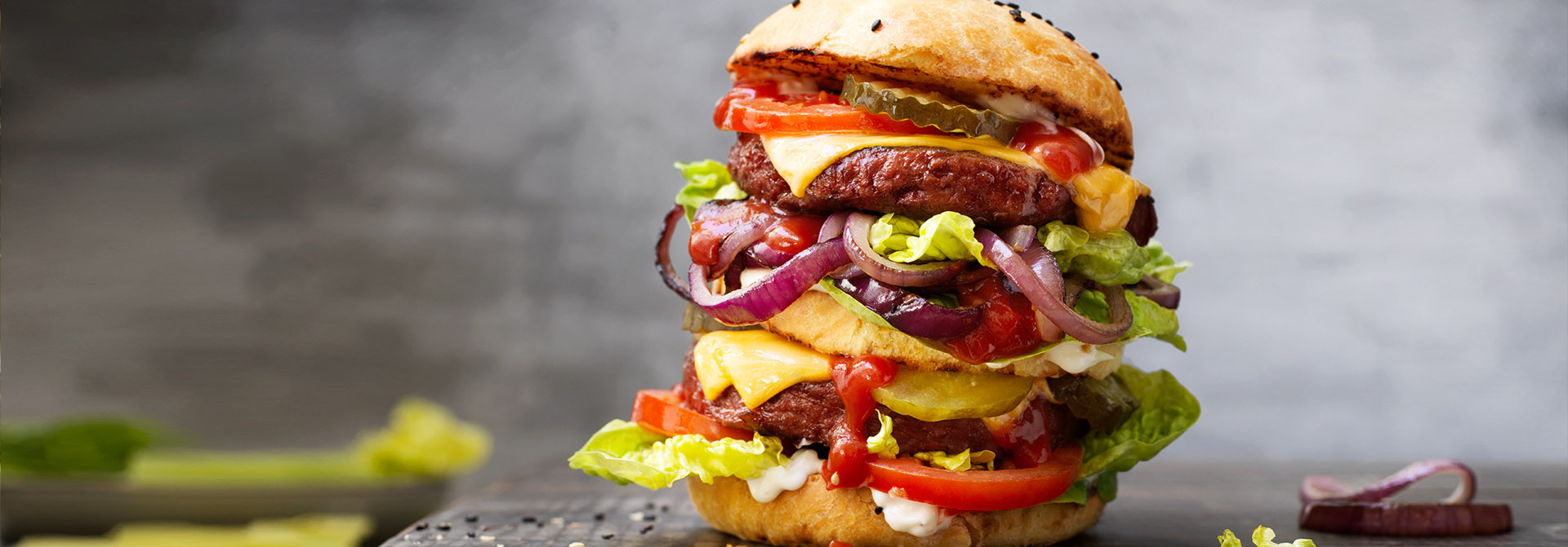 VEGAN SENSATIONAL BURGER ΓΙΑ ΔΥΟ