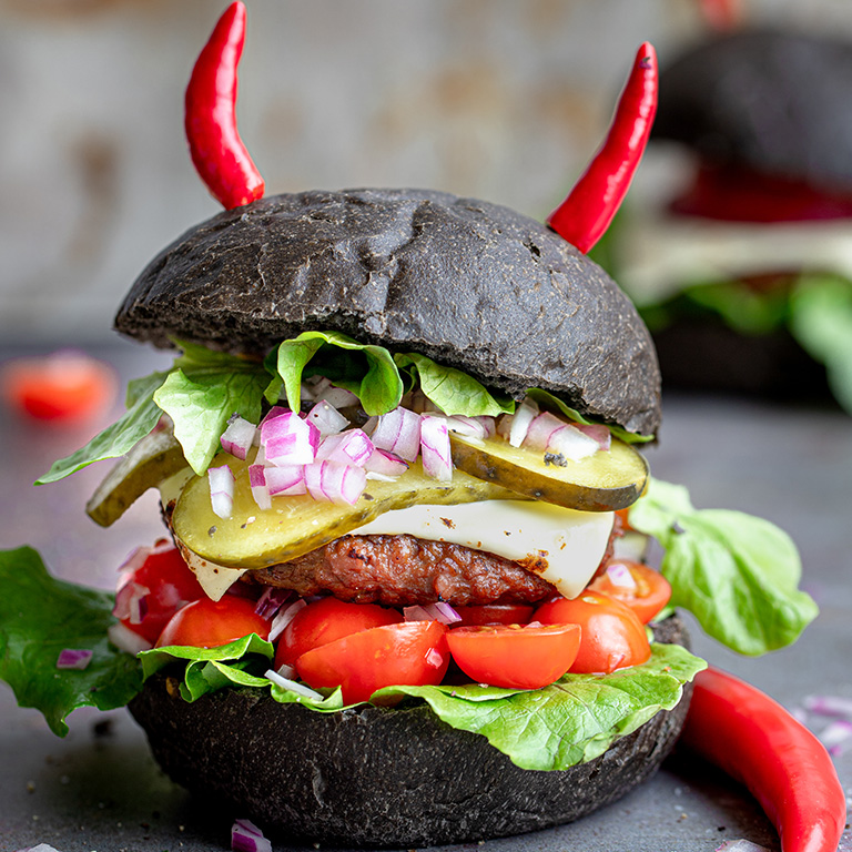 EVIL HALLOWEEN BURGER 