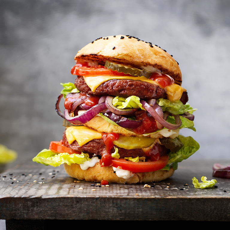 VEGAN SENSATIONAL BURGER ΓΙΑ ΔΥΟ