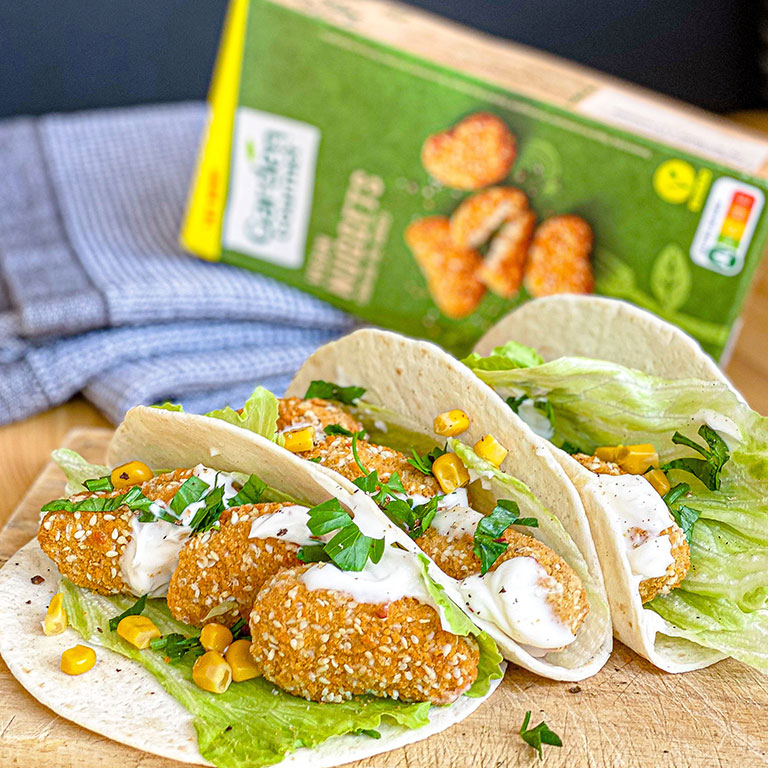 Vegan Nugget Tacos